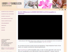 Tablet Screenshot of loroff-evangelista.com